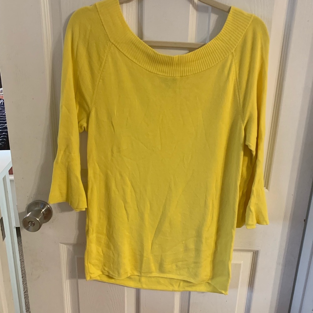 Talbots sweater - yellow  - Sz M
